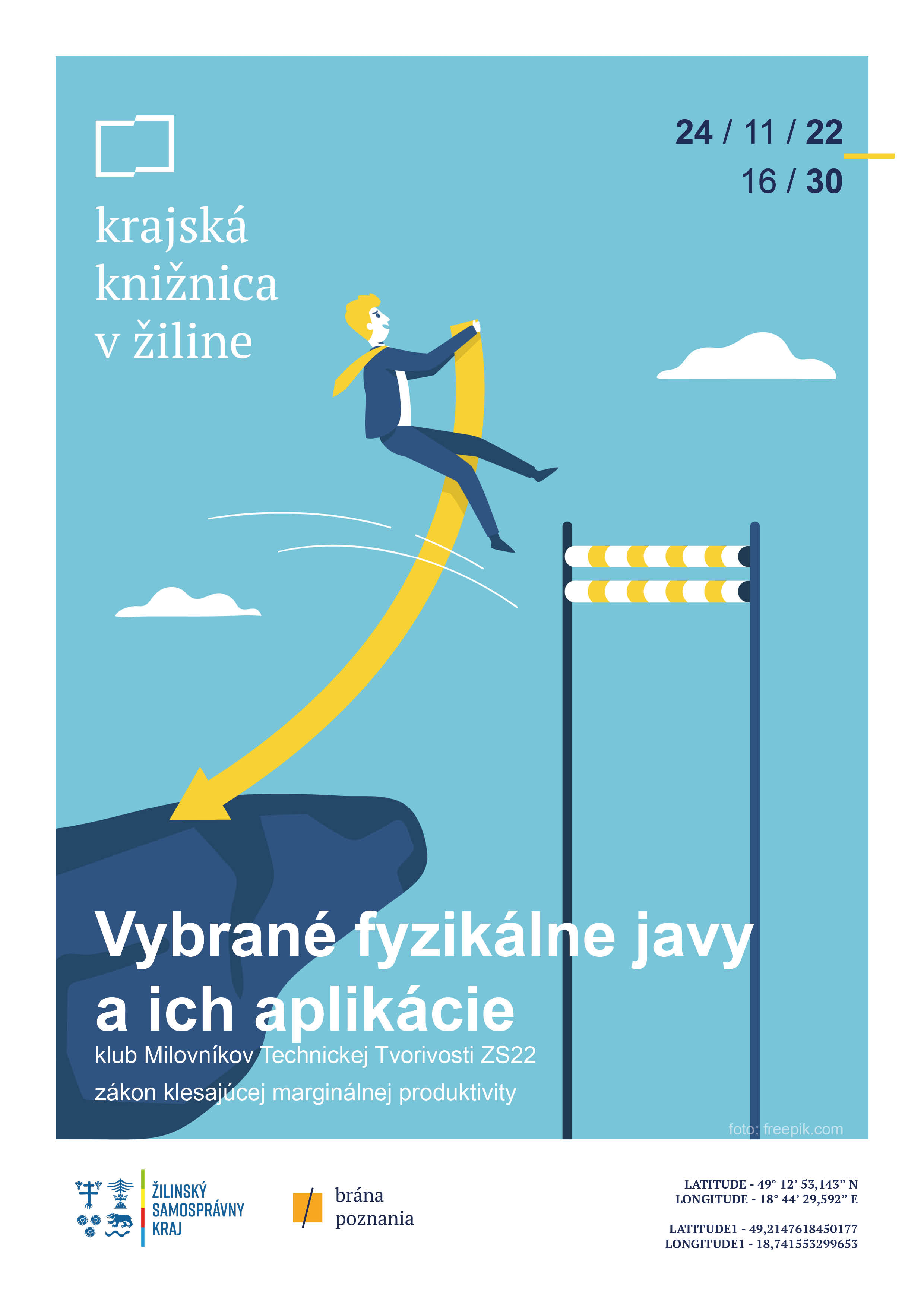 Vybrané fyzikálne javy a ich aplikácie – Krajská knižnica v Žiline